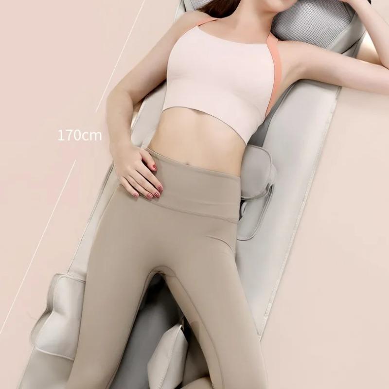 Full Body Massage Mat Mattress Electric Airbag Traction Lumbar Heated Kneading Neck Massager Vibration with Remote Controlle