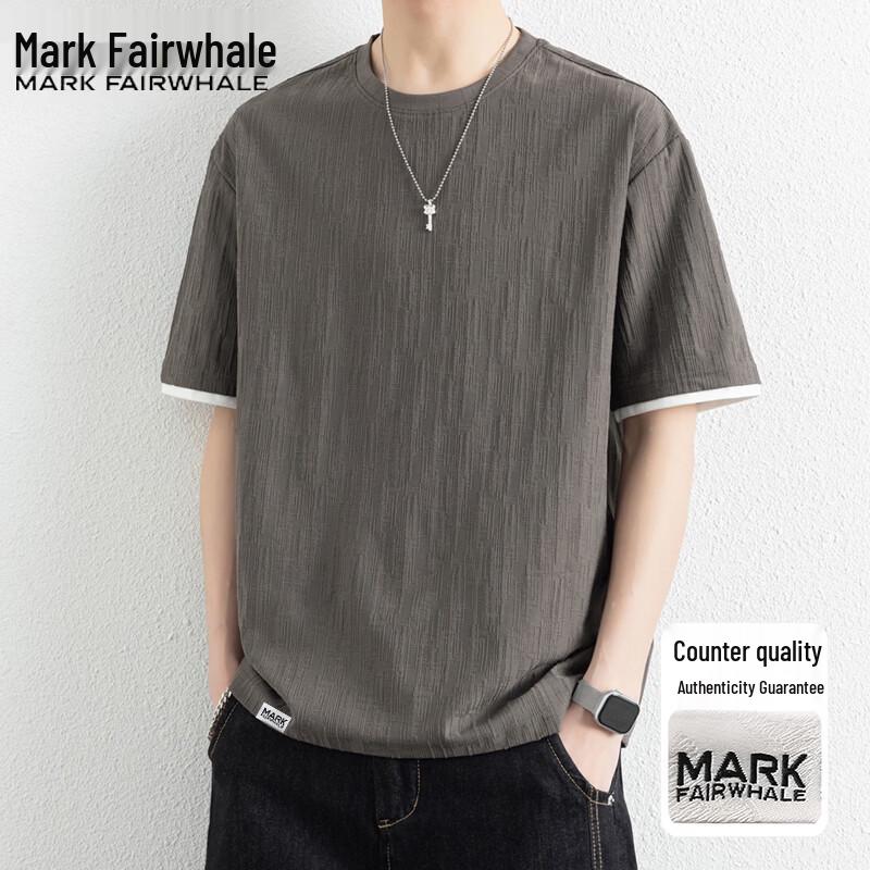 

Mark Fairwhale Men s Casual Short Sleeve T-Shirt XXL