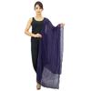 Chiffon Blend Dupatta Long Stole Women Neck Wrap Indian Scarves Chunni