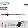 Removable Fuel Burner Lighter Timber Handle Flame Lighter Lengthened BBQ Igniter  Fire Starting
