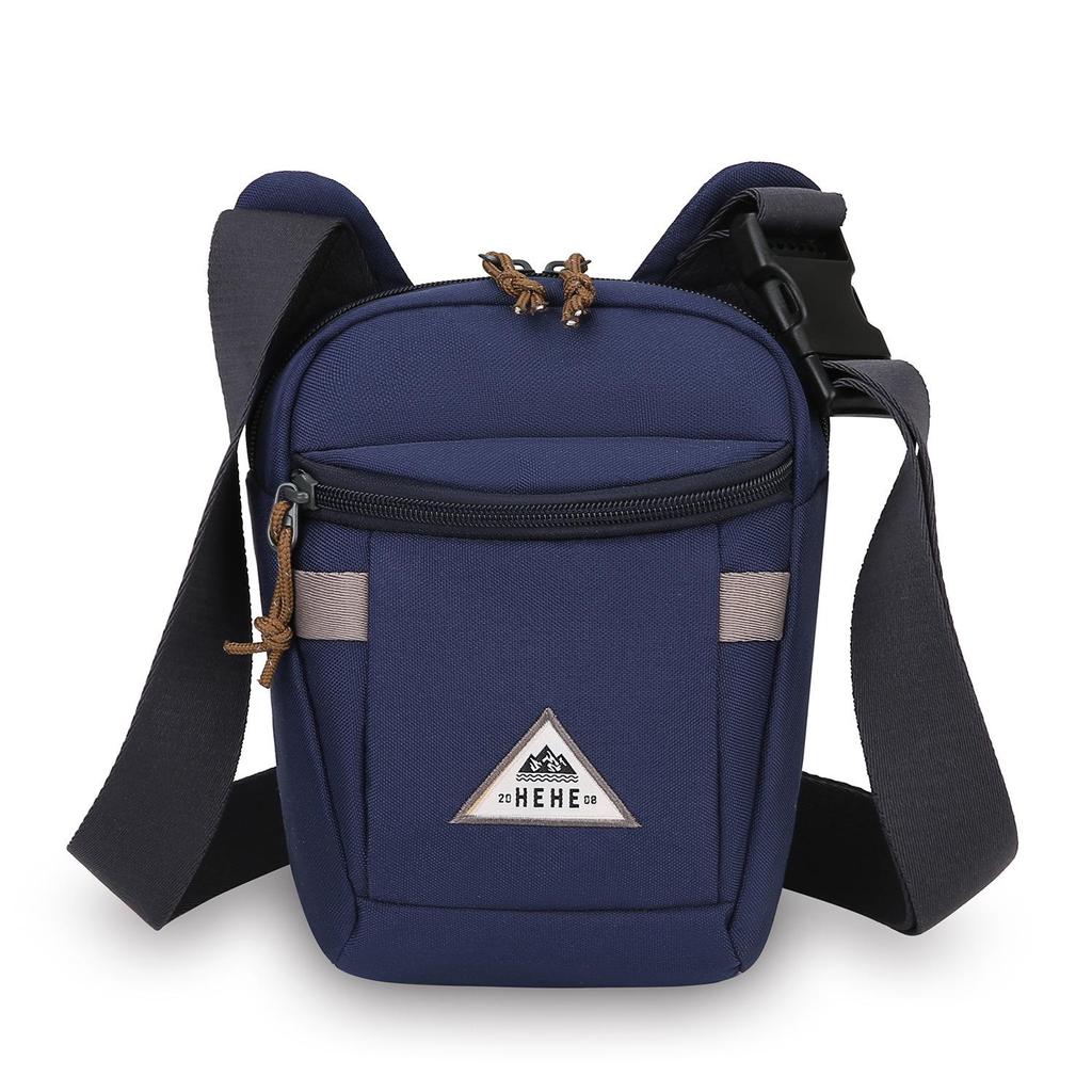 Men's Lightweight Multifunctional Cycling Crossbody Bag with Water Bottle Holder