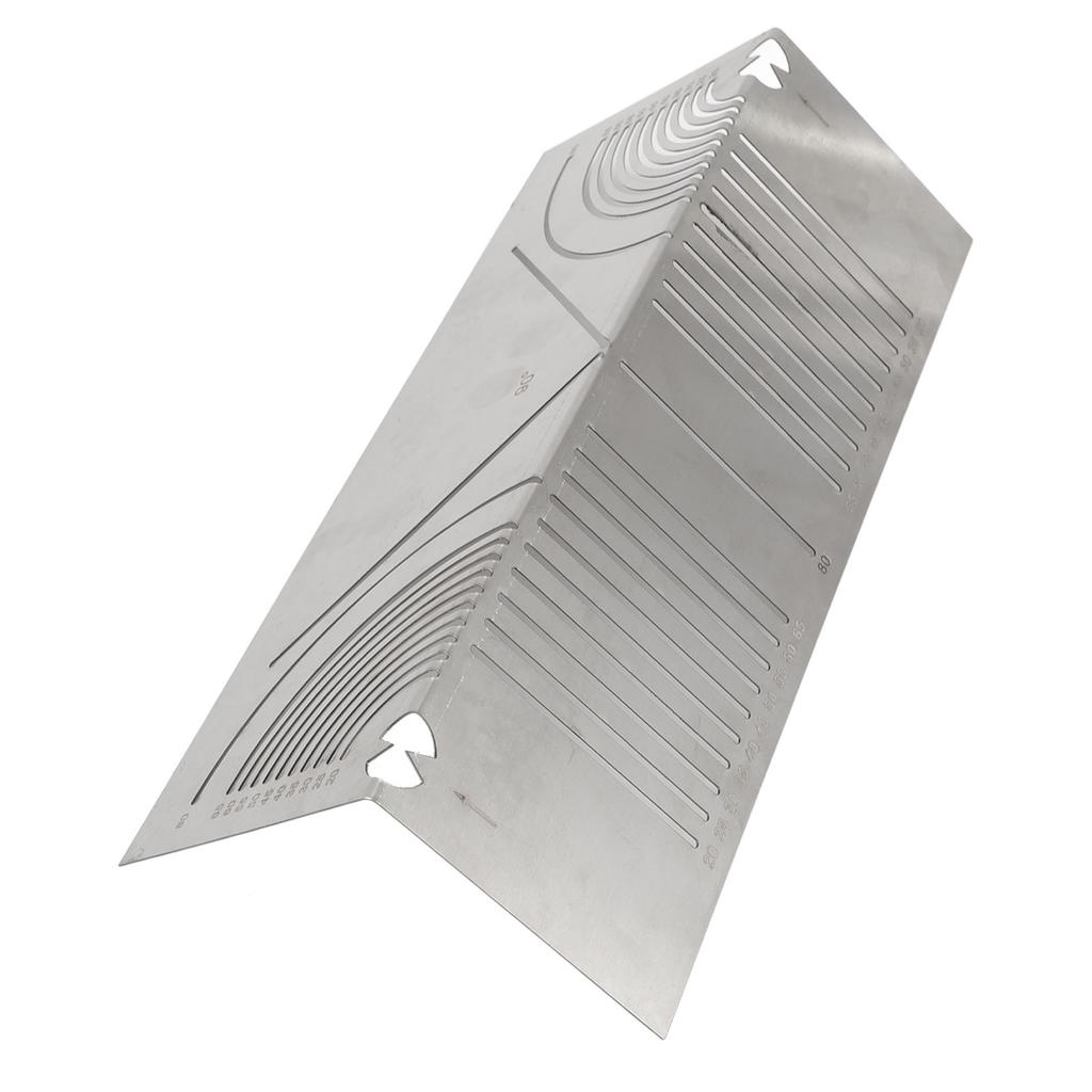 Winkelbogen Markierungswerkzeug Einstellbarer Linearbogen Doppelfunktionsanreißer Mehrzweck Metallmarkierungswerkzeug