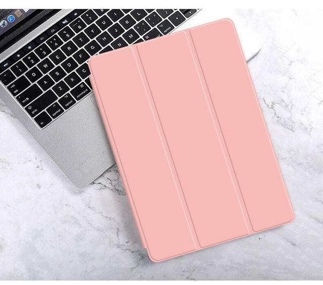 

Чехол для Lenovo Tab M10 HD 10.1 TB-X306F X605 M10 Plus 3-го поколения TB-125FU Smart Cover для Lenovo Tab P11 J606 Legion Y700 2022 8.8 M10 3rd TB-328 розовый