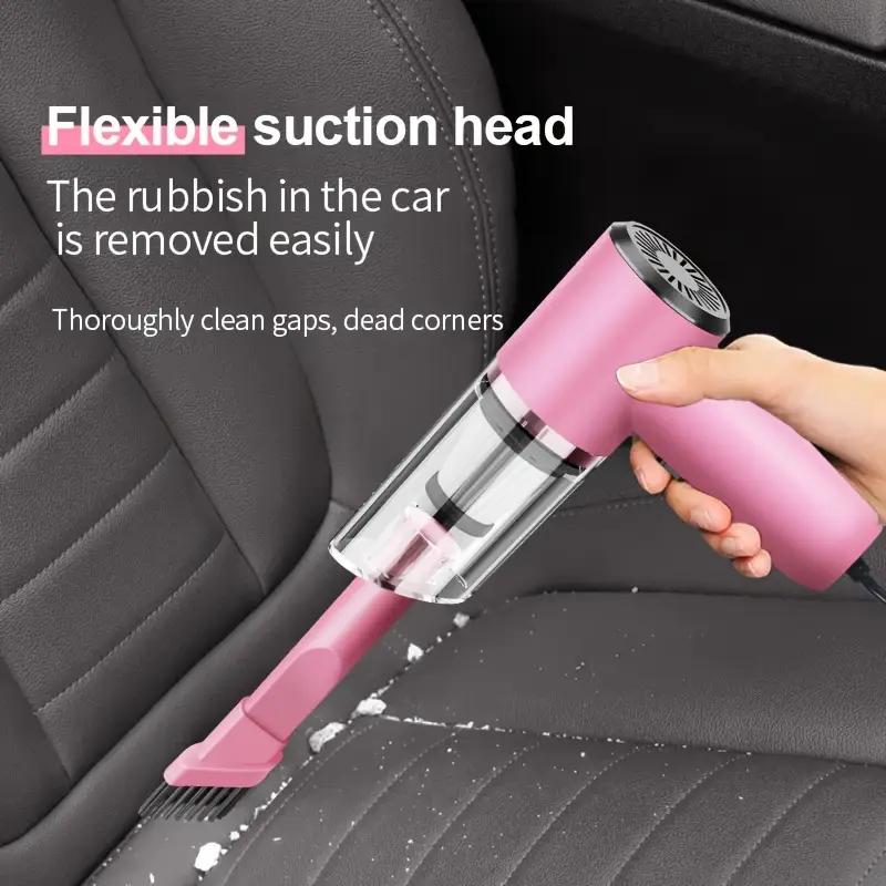 In-car Vacuum Car Wired 12V Car Powerful Handheld Household Hand-held Small Car In The Power Mini Dust Removal,Perfect for Removing Pet Hair