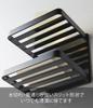 Yamazaki Tower Magnetic Bathroom Soap 2 W12 x x Soap Bathroom Model 3810 Tray, Tiers, Black, Approx. D8.5 H10cm, Holder, Storage,