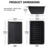 Under Seat Storage Box TPE Hidden Tray Push Pull Space Box with Lid For Tesla Model Y 2020 2021 2022 2023 2024 Juniper 2025-2026