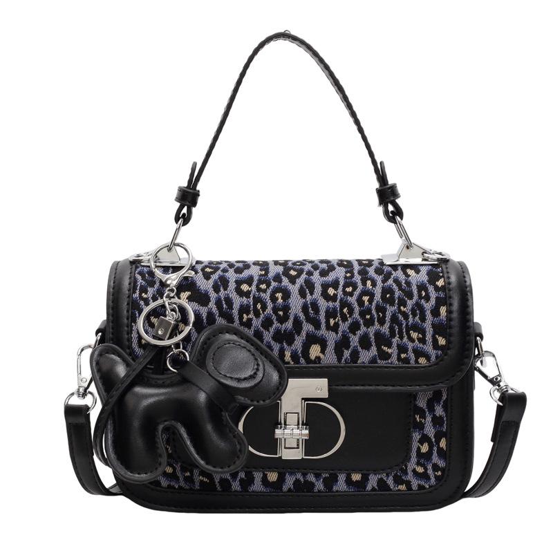 Horký styl Špičkový západní styl s potiskem Malá čtvercová taška Dámská taška Trendy Crossbody taška s jedním ramenem