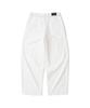 Nitied Outstring Curved Cotton Balloon Pants White