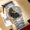POEDAGAR Trendy Casual Man Watch Luminous Waterproof Stainless Steel Classic Men Wristwatch Date Week Men's Quartz Watches Reloj