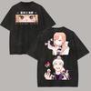 Vintage Washed Loose Summer Short Sleeve T Shirt Top For Men And Women With Kitagawa Marin Print From Anime My Dress-Up Darling