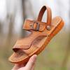 Slippers Open Daily Use Male Shoe Indoor Men's Sandal Toe 39 New Design 2024 Descount Expensives Clearance Sale Big Size Luxury