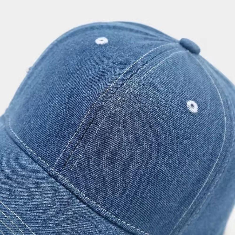 Breathable Baseball Cap Solid Color Trucker Hat Fashion Sun Hat  Outdoor Sports