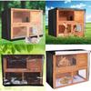 Dust Cover Rabbit Hutch Cover Breathable Wire Cage Sleeve Pet Home Supplies Pet Bunny Cage  Outdoor