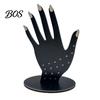 Bracelet And Earring Holder Hand Shape Ring Holder, 2D Wooden Jewelry Display Stand for Retro Rings Necklace, Minimalist Dresser Decor, Decorative