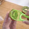 3-in-1 Avocado Slicer Shea Corer Butter Peeler Fruit Cutter Pulp Separator Plastic Knife Kitchen Vegetable Tools