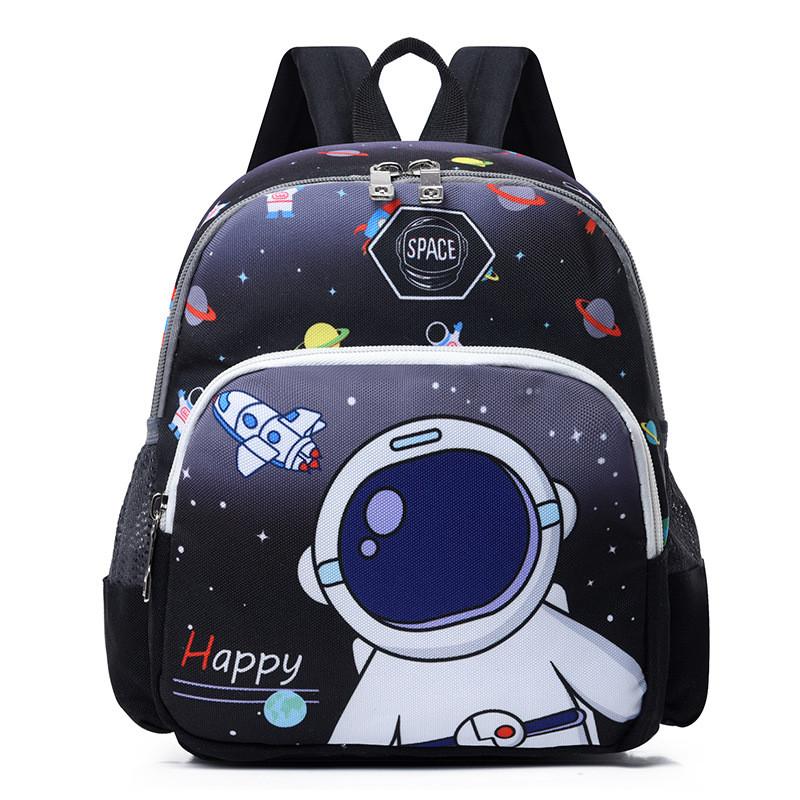 Adorable Spider-man Cartoon Backpack For Boys And Girls Stylish Nylon Preschool Bag