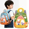Korean Style Creative Kids Backpack Cute Kindergarten Cartoon Double Shoulder Bag Lightweight New for Boys and Girls