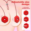 Rose Nipple Clamp Vibrator Female Masturbator Women Chest Stimulation Massager App Control Girl Sexy Toy Adult Sex Toy For Women