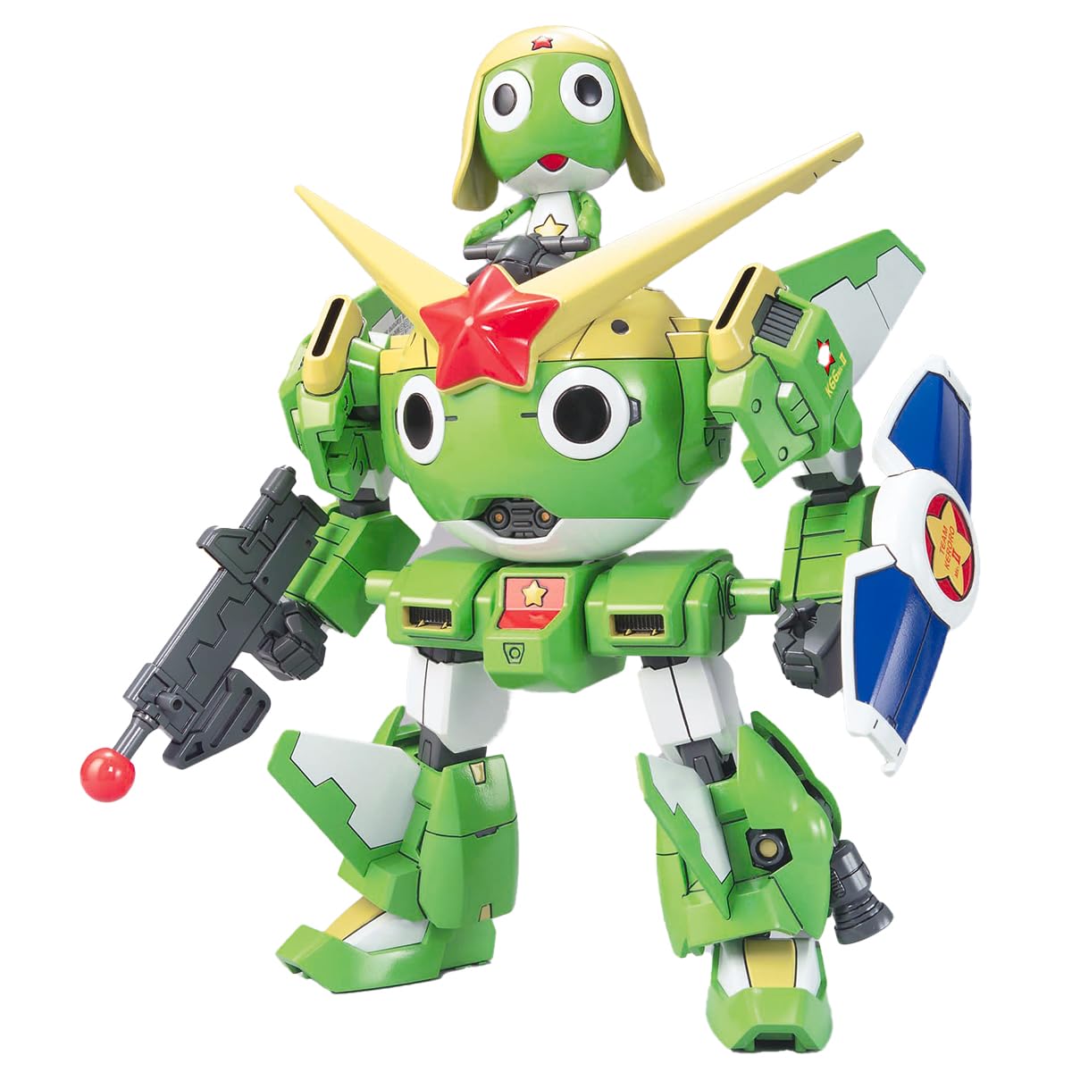 BANDAI SPIRITS Кероро Гансо Коллекция пластиковых моделей Кероро Робо Пластиковая модель Mk-2 Предварительно окрашенная