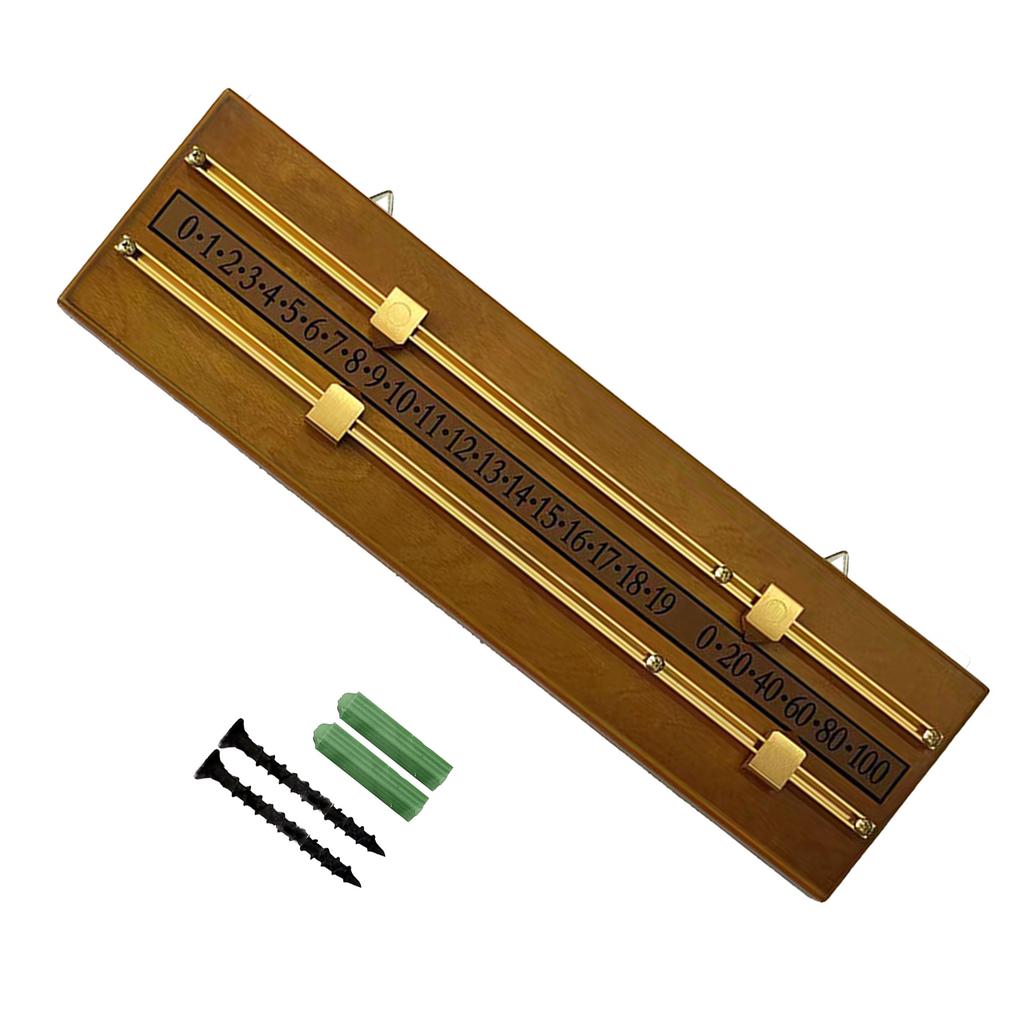 Snooker Pool Scoreboard Game Scorer Billiard Tool for Club, Billiard Scoreboard Wall Mounted Snooker Game Score Board