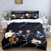 Hot Fashion K-POP Singer M-MONSTAS X Bedding Sets Exquisite Bed Supplies Set Duvet Cover Bed Comforter Set Bedding Set Kids Gift