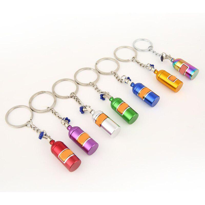 Buy Creative NOS Mini Nitrous Oxide Bottle Keyring Key Chain Ring