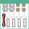 Vacuum Xiaomi For Robot X20 X20 Plus Replacement Parts Main Side Brush Hepa Filter Mop Cloth Dust Bags Accessories