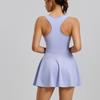 New Zipper One-Piece Dress for Women, Anti-Exposure, for Outdoor Running and Fitness