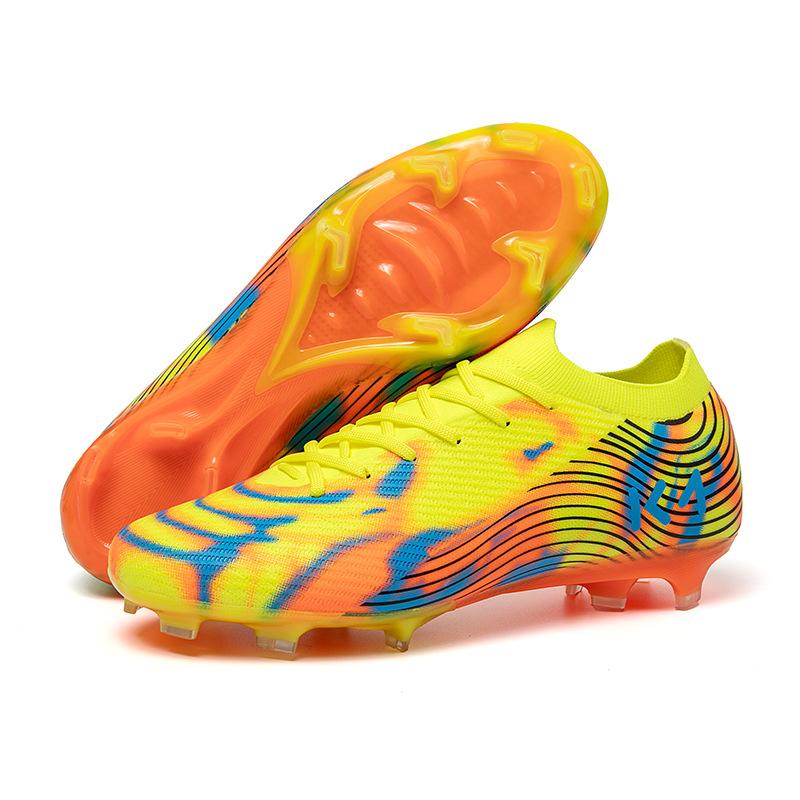 Men'S And Women'S Long-Nail Football Shoes Training Shoes Competition Youth Lace-Up Soccer Shoes