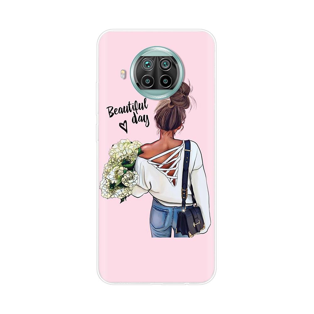 For Xiaomi Mi 10T Lite Case Phone Cover Soft Silicone Case for Xiaomi Mi10T Lite Case TPU Bumper for Mi 10 T Lite 10TLite Coque