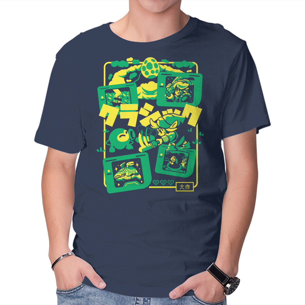 Unisex Crew Neck T-Shirt Hero Awakes Graphic Short Sleeve Casual Tee XS