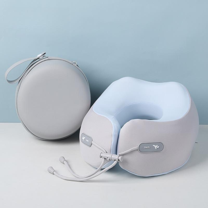 Portable Memory Foam U-shaped Neck Pillow, Suitable for Traveling and Supporting The Neck When Sleeping on The Plane