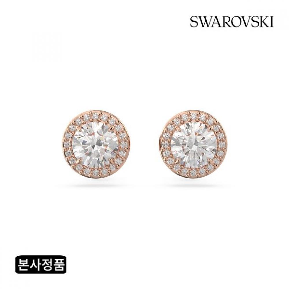

Swarovski [офіційний подарунковий пакет для покупок] Сережки-пусети з паве кольору рожевого золота 5636275 5636275_earring