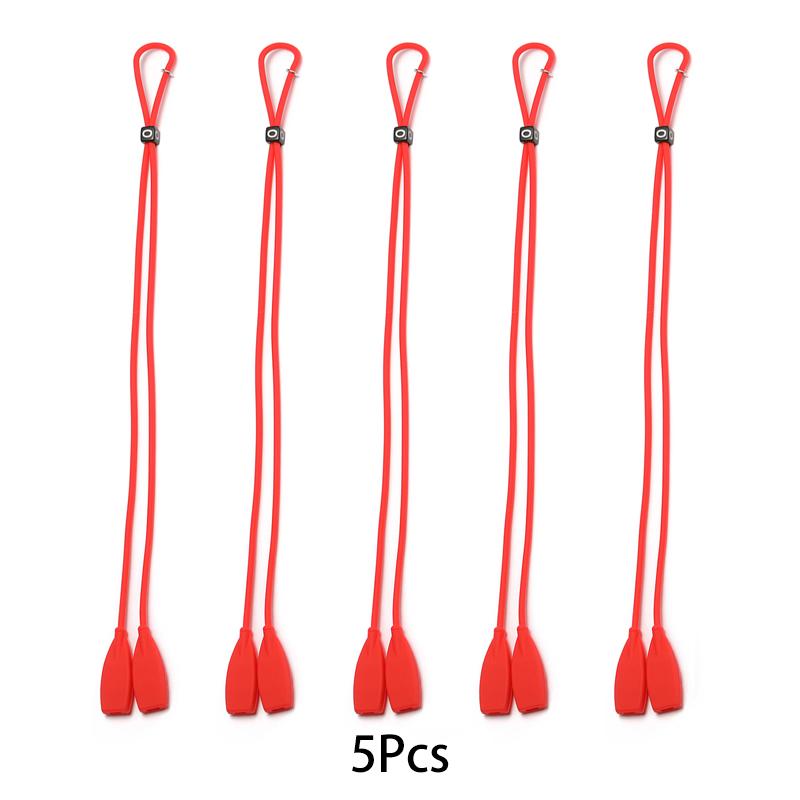 5 Pieces Per Set Adjustable Elastic Glasses Strap Soft Anti-slip Silicone Eyeglasses Rope High Quality Eyewear Lanyards