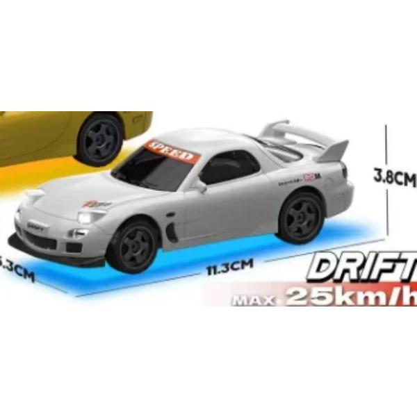 Mini Simulation Rc Desktop Remote Control Car High Speed Drift Racing Model Accessories Boys Festival Toys 1/43 Kid Friendly Entertaining Fun Play