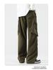 Herren Herbst 2024 Weitbeinige Plissee-Latzhose - Amerikanischer High Street Trend Freizeithose
