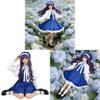 Cardcaptor Sakura Daidouji Tomoyo Cosplay Costume With Lace Trim For Halloween Anime Fans