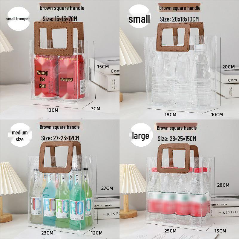 Transparent PVC Wedding Candy Laser Gift Bag