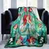 the little mermaid Blanket  Ultra-Soft, Warm, Cozy Throw for Living Room, Sofa, Four Seasons Travel Accessory  Cute Cartoon Character Home Decoration