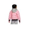 Nike Péřová bunda s logem a lesklou kapucí Dětské bundy Růžová DB7075-654