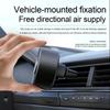 FC9 Car Aromatherapy Fan Mini Car Vent Fan USB Car Fan For Air Vent Portable With Colorful Light Scent Decoration For Truck RV
