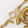 Chanel COCO Mark Necklace Vintage Matelasse Plated Gold 163.3g Women Used