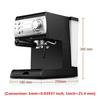 850W Automatic Coffee Maker Barista Espresso Machine Milk Steamer 180x250x300mm