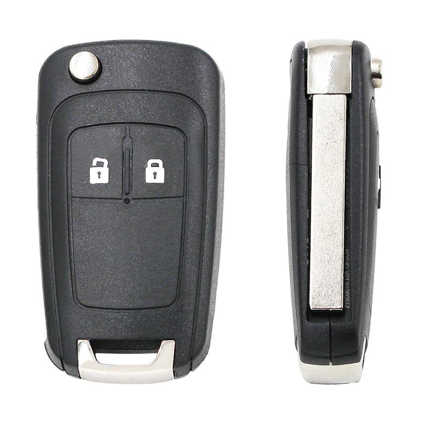 XFL 2-Button 433MHz Folding Remote Key with 46 Chip