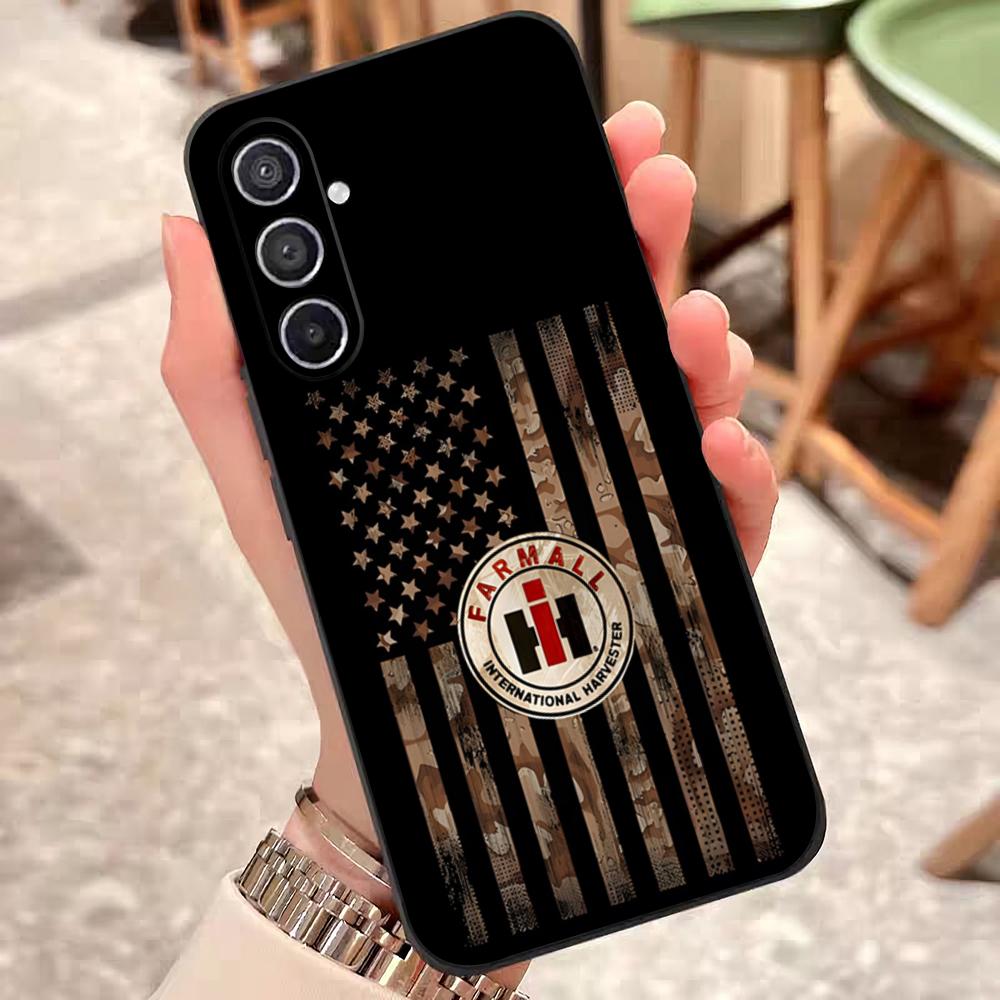 Case IH Tractor Logo Phone Case For Samsung S26 S25 Edge S24 S23 S22 S21 S20 Ultra Plus Fe Galaxy Silicon Cover