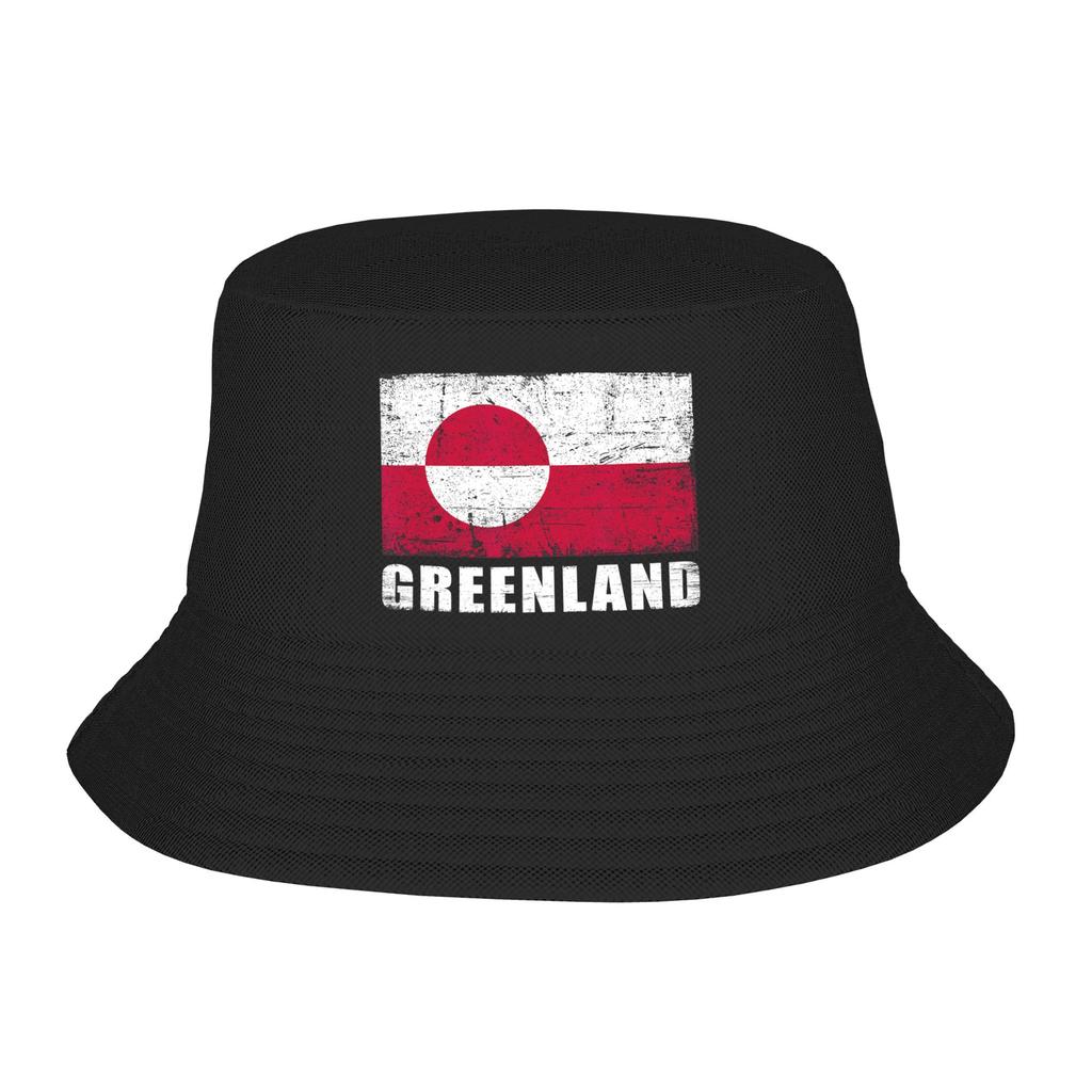Not For Sale Greenland Bucket Hat Summer  Casual Fisherman Hats For Unisex Beach Travel Caps Hip Hop Pattern Visor Hats