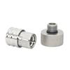 2Pcs Cleaning Machine Connector Stainless Steel 1/4 Female Garden Hose Fittings 3/4 Adapter Quick-connect Pressure Washer Parts