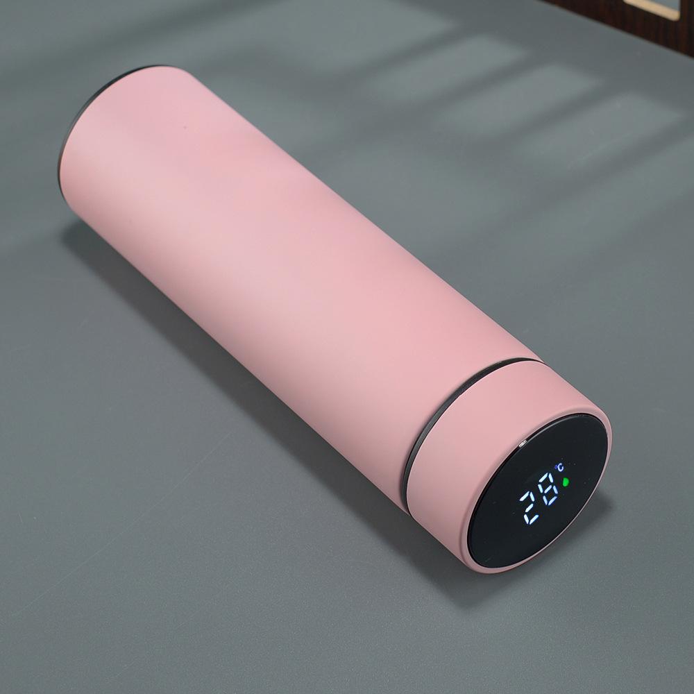 Smart Thermos Cup With Temperature Display 304 Stainless Steel Thermal Insulation Water Cup, Male Digital Display Thermos Cup