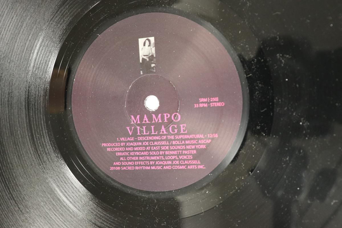 

12inch Record MAMPO Village SRM250 SACRED RHYTHM 2011 US Dance Electronica Used