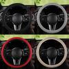 Car Universal Steering Wheel Cover Prevent Hand Sweat Inner No Steering Elastic Handle Comforta J1D4